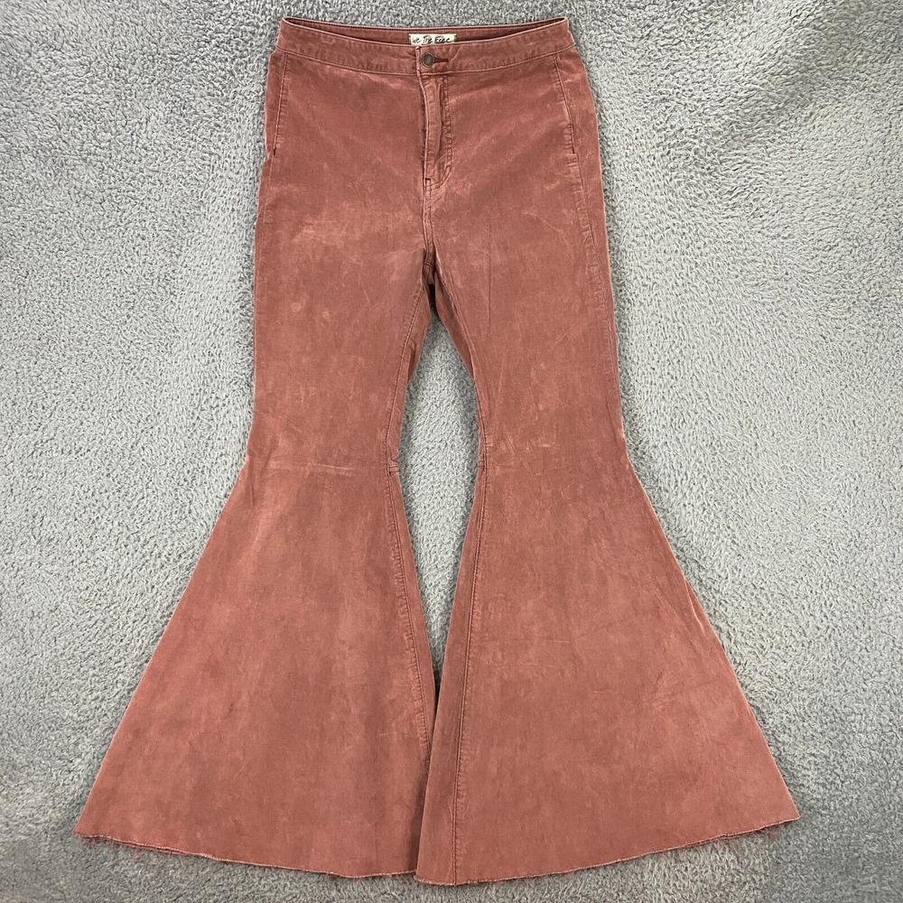 Free People Mauve Flare Jeans just float on bellbottoms